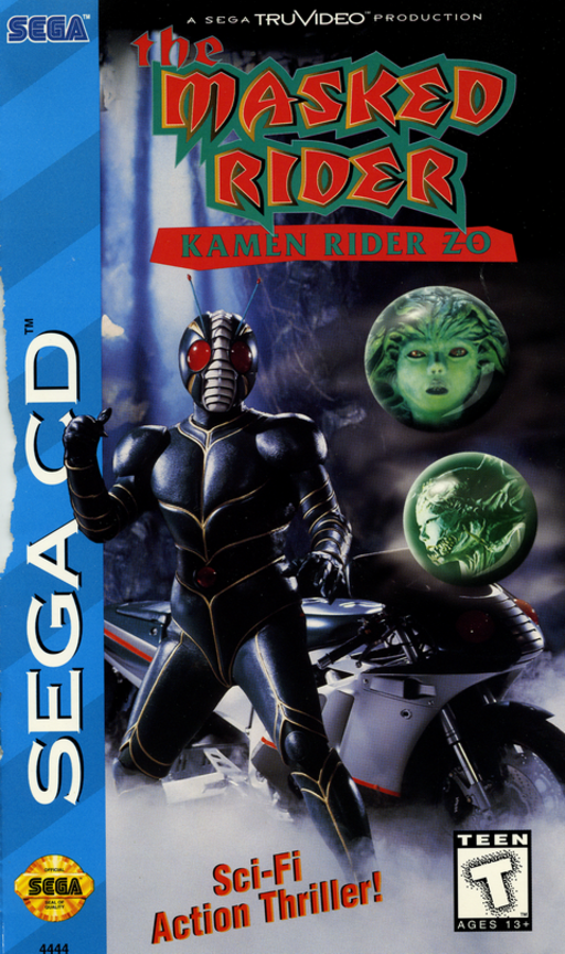 Masked Rider, The - Kamen Rider ZO (USA) Sega CD Game Cover
